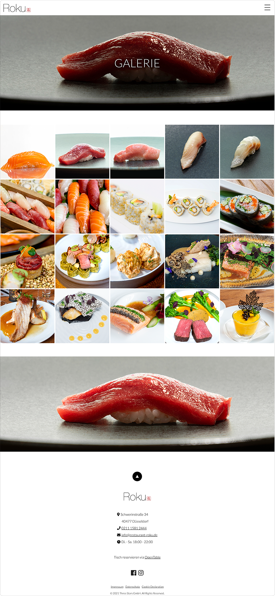 Roku JAPANESE DINING & WINE WEB